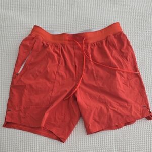 Bright Orange Lululemon License To Train, L, 7"